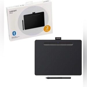 Wacom Intuos Creative Wireless Pen Graphic Tablet Bluetooth - Small, Black